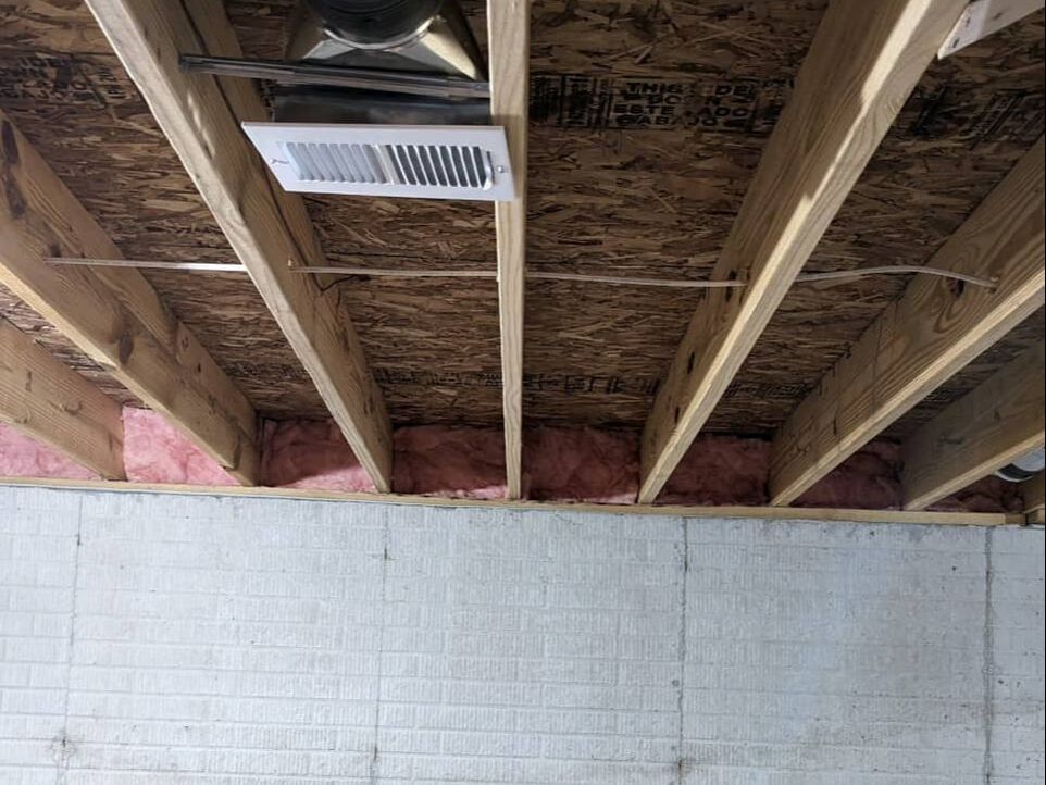 Basement Insulation Picture